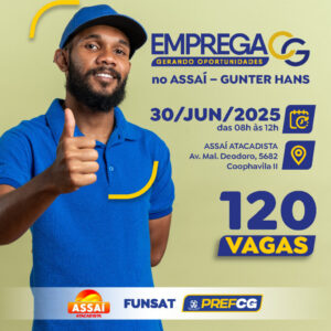  Funsat oferece 2.021 vagas nesta terça-feira (8)