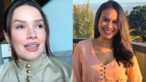 Juliette chora morte de amiga vítima de feminicídio no Ceará