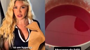 Karoline Lima fracassa ao tentar fazer "Morango do Amor"