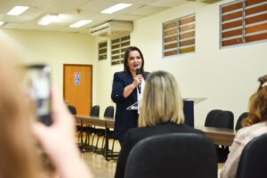 Membros do Conselho Municipal dos Direitos da Mulher tomam posse para o triênio 2025 – 2028