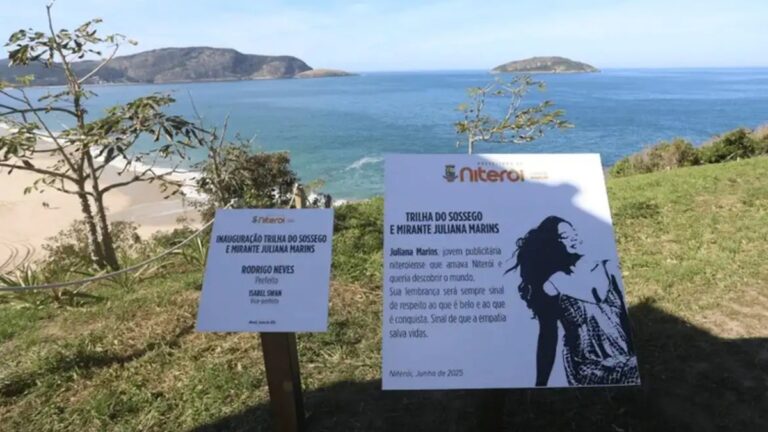 Niterói inaugura placa em homenagem a Juliana Marins