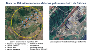 Pedrossian denuncia mau cheiro que afeta 8 bairros e propõe suspensão de licença à fábrica