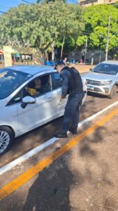 Prefeitura de Dourados realiza blitz educativa para marcar o Dia do Motorista 
