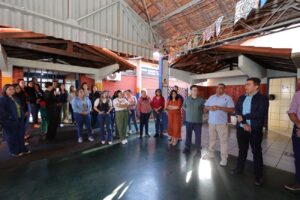 Prefeitura reforma cobertura do refeitório da Escola Rosa Câmara e leva segurança aos alunos 