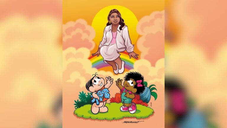 Preta Gil é homenageada pela Turma da Mônica