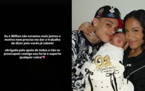 Preta Rara anuncia separação e pede desvinculação do ex