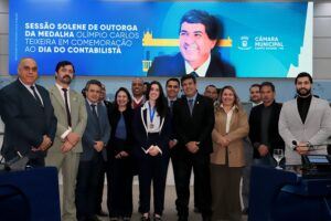 Profissionais da contabilidade são homenageados em Sessão Solene na Câmara