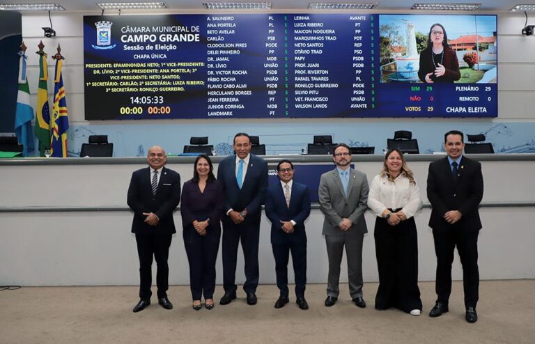 Reconduzido à Mesa Diretora, Ronilço Guerreiro reafirma compromisso com Campo Grande
