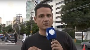 Repórter da Record é agredido durante cobertura em Salvador