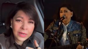 Roberta Miranda se irrita com gesto e solta palavrões em show
