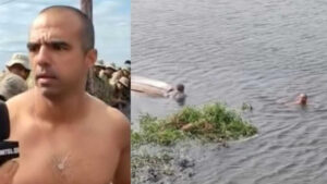 Sargento de MS salva duas pessoas após barco virar na Bolívia