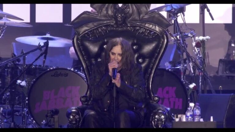 Último show de Ozzy Osbourne foi semanas antes da morte