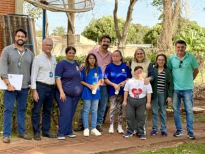Vereador Flávio Cabo Almi visita o Centro de Educação Especial Girassol – CEDEG/APAE