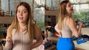 Viih Tube comemora corpo novo após cirurgias e veste calça PP