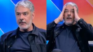 William Bonner diz que já viu cenas eróticas na redação do "JN"