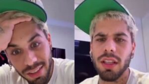 Zé Felipe fratura ombro ao brincar após show: "Fui fazer graça"