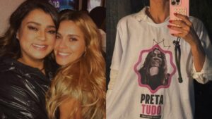 "Até logo": Carol Dieckmmann homenageia Preta Gil após cremação