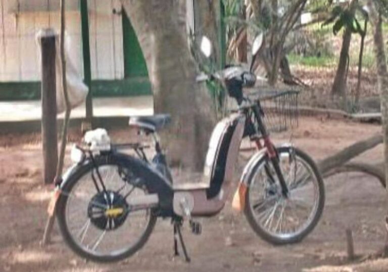 Bicicleta elétrica é roubada em Coxim; Família pede ajuda da população