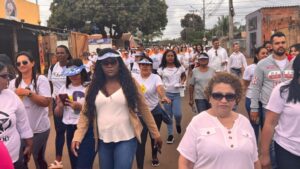 Caminhada da Paz reúne mais de mil pessoas no Lageado e reforça importância do CEU das Artes na região