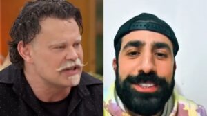 Carmo Dalla Vecchia fala sobre brincadeira de romance com Kaysar