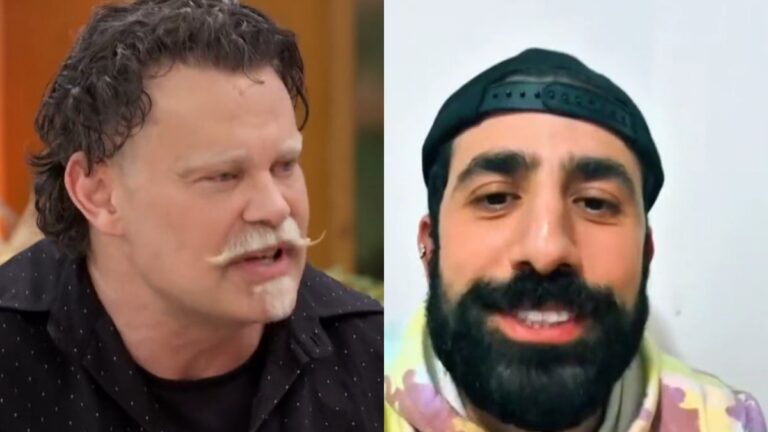 Carmo Dalla Vecchia fala sobre brincadeira de romance com Kaysar