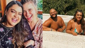 Carolina Dieckmmann e Gominho se reencontram após boatos de briga