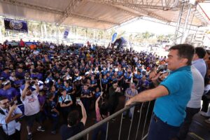 Em abertura do Campeonato de Bandas e Fanfarras, Marçal destaca retomada do evento em Dourados após mais de 25 anos