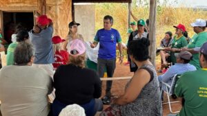 Em assentamento, Landmark defende criação de cinturão verde e reforça luta pela reforma agrária