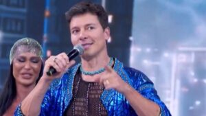Faro se emociona com surpresa de Vera Viel no "Dança dos Famosos"