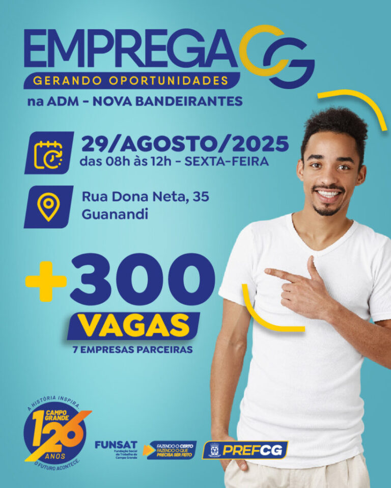 Funsat anuncia 150 vagas para contratação imediata durante a Super Quarta