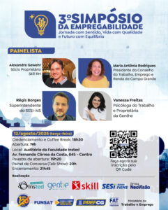 Funsat promove 3º Simpósio da Empregabilidade na terça-feira (12)