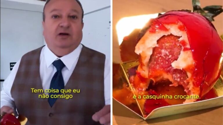 Jacquin detona morango do amor nos bastidores do MasterChef