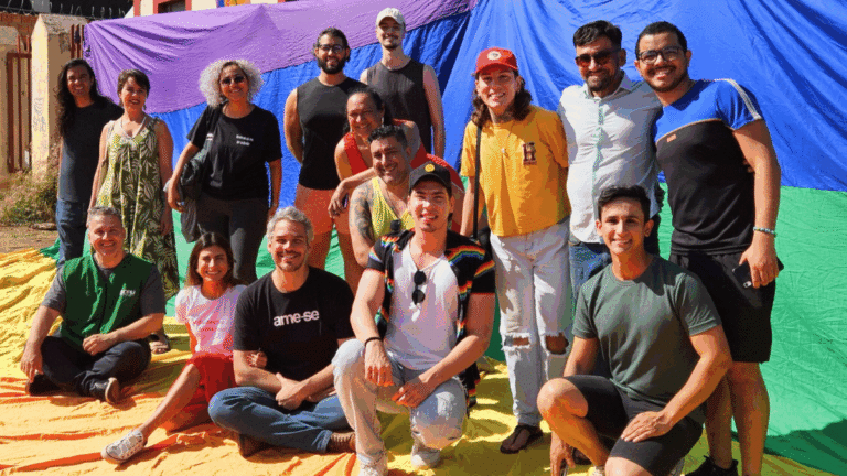 Jean participa de mutirão de limpeza em futura Casa de Acolhimento LGBT