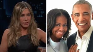 Jennifer Aniston revela jantar com Obama e reage a boatos