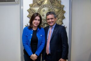 Landmark leva demandas da reforma agrária à ministra Simone Tebet em agenda em Brasília