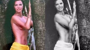 Luma de Oliveira resgata fotos de topless: "Corpo bonito"