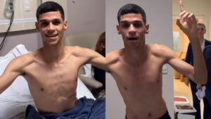 Luva de Pedreiro recebe alta vibrando e em meio aos risos