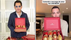 Morango do Amor de mais de R$ 2 mil conquista famosos