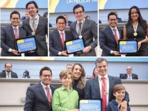 Papy homenageia membro da OAB/MS, ex-diretor do TCE-MS e outros advogados com Medalha Nelson Trad