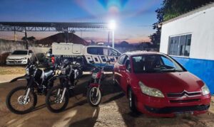 Polícia Militar apreende veículos irregulares durante operação em Rio Verde