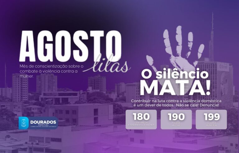Prefeitura abre campanha Agosto Lilás nesta sexta-feira