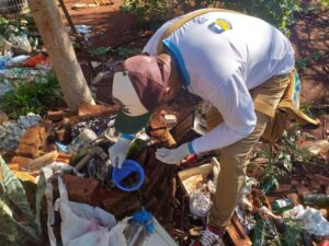 Prefeitura autua proprietários de imóveis por acúmulo de lixo e mato em quintais