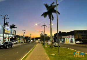 Quarta-feira em Coxim: tempo claro, calor em alta e baixa umidade do ar