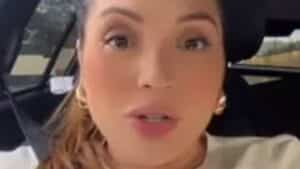 Repórter grávida do SBT briga com suspeito ao vivo