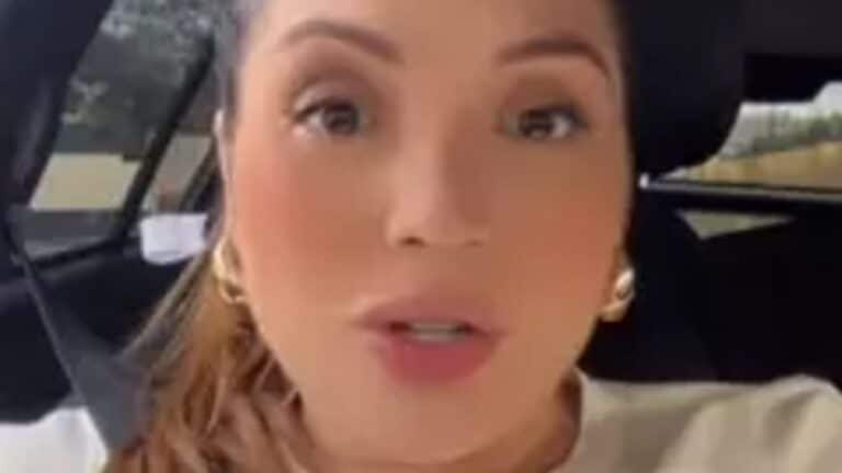 Repórter grávida do SBT briga com suspeito ao vivo