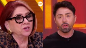 Rico Melquiades e psicóloga do "Casos de Família" discutem no SBT