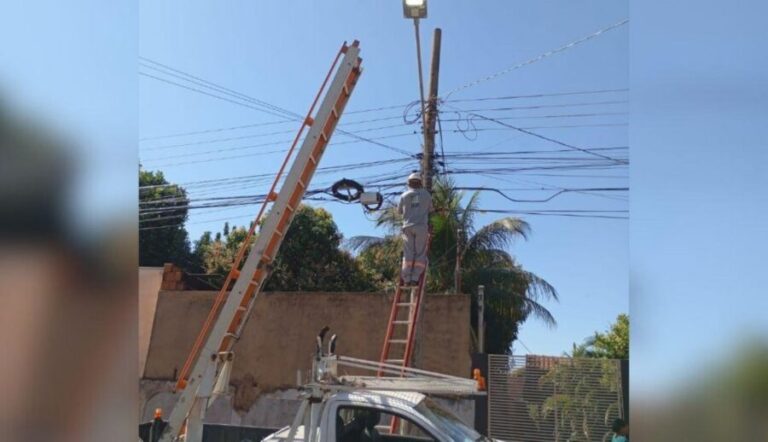 Transtorno por falta de iluminação na Nhanhá é resolvido após atuação de Tavares