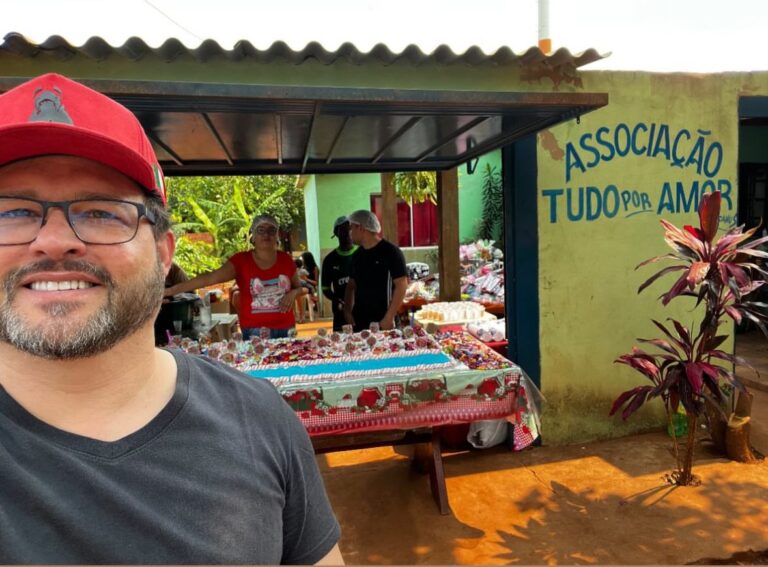 Vereador Dr. Lívio visita projeto “Tudo por Amor” no Jardim Noroeste