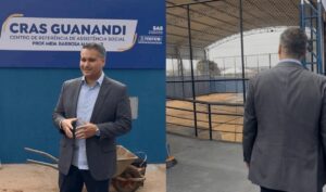 Vereador Leinha acompanha reta final da reforma do CRAS do bairro Guanandi
