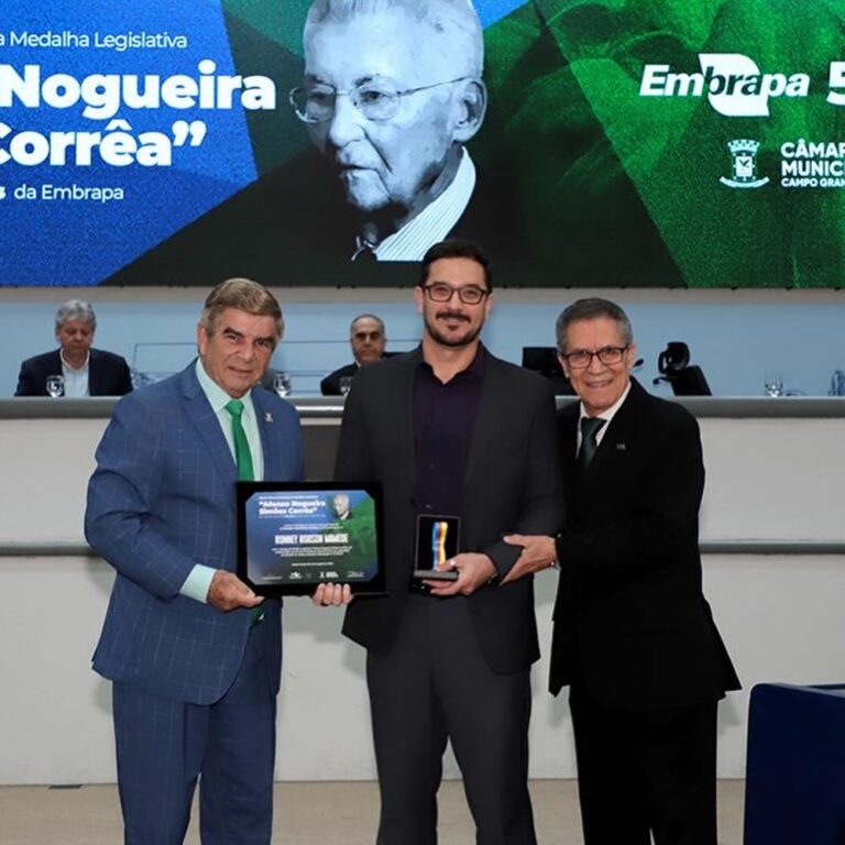 Vereador Veterinário Francisco participa de solenidade em homenagem aos 50 anos da Embrapa Gado de Corte